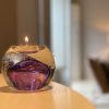 Premium A Line Tealight Paars A12 Sfeerfoto
