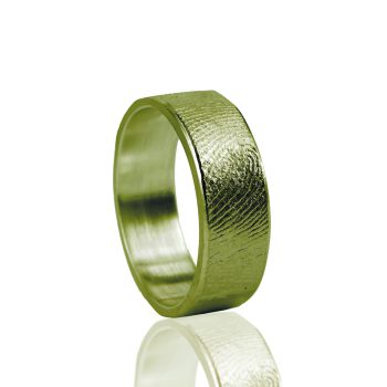 Vingerafdruk ring Goudkleurig 0101-00G