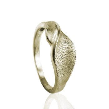 Design Ring Goud met Vingerafdruk 0160-00G