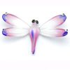 Libelle Large Roze DR02BR