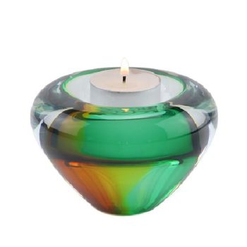 Memorie Line Tealight Goudkleurig Groen U28GG