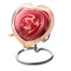 Memorie Line Hart Medium U39MHR Roze Beige in houder