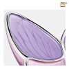 Urn vlinder - Wings of Hope 0,40 liter Pearl lavender Polished silver tint Medium M1040