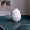 Mini urn – Keramische urn | medium 650 ml | diverse kleuren - Zand