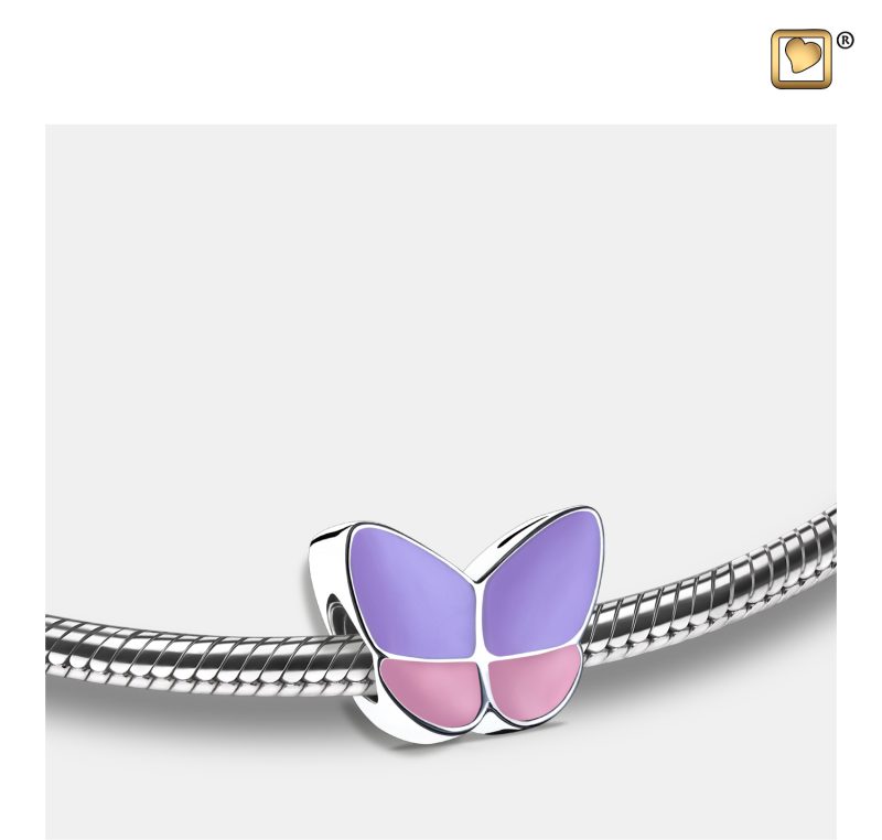 Asbedel - Wings Of Hope | Pearl Lavender | Sterling Silver tint BD2090