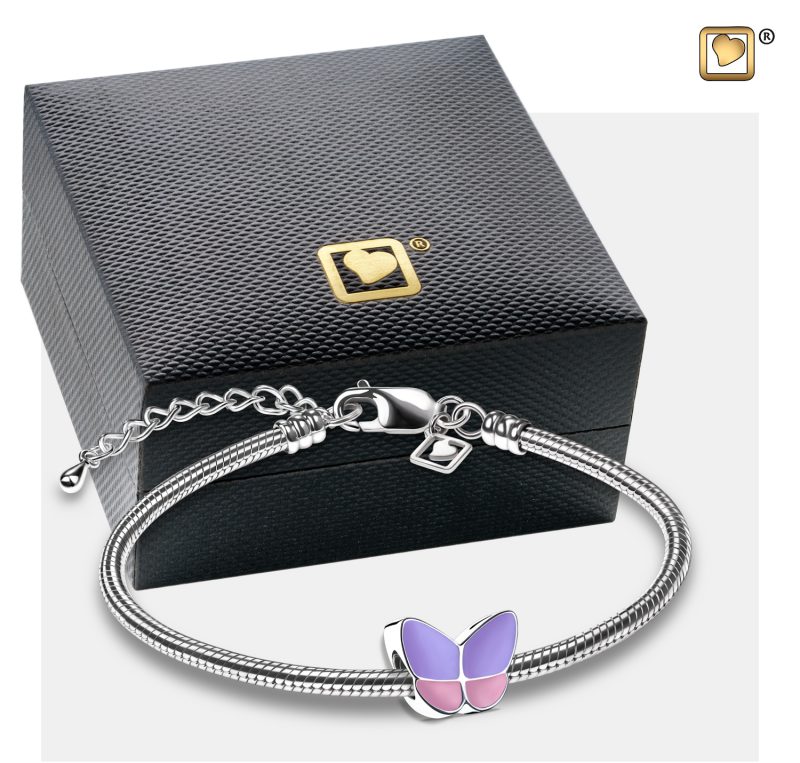 Asbedel - Wings Of Hope | Pearl Lavender | Sterling Silver tint BD2090_v