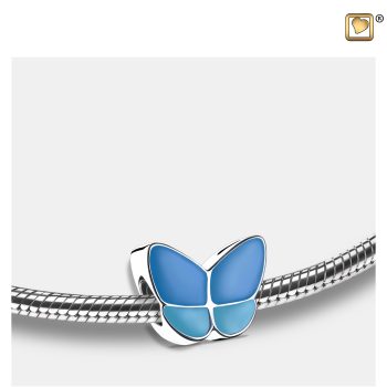 Asbedel - Wings Of Hope | Pearl Blue | Sterling Silver tint BD2091