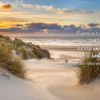Kaart A6 - Ik wens je toe een licht - Strandachtergrond