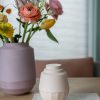 Mini urn – Keramische urn | medium 650 ml | diverse kleuren - Zalm