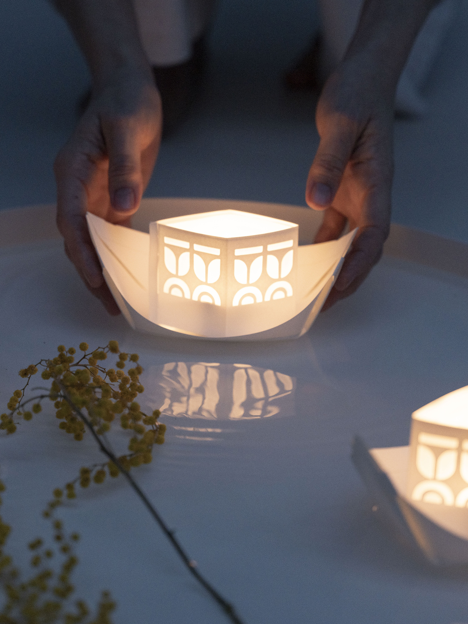 Troostbox - FLYDE floating 3 boats incl A6 kaartje