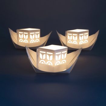 Troostbox - FLYDE floating 3 boats incl A6 kaartje