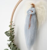 Troostbox - IRINI wool angel - soft blue