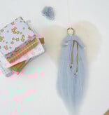 Troostbox - IRINI wool angel - soft blue